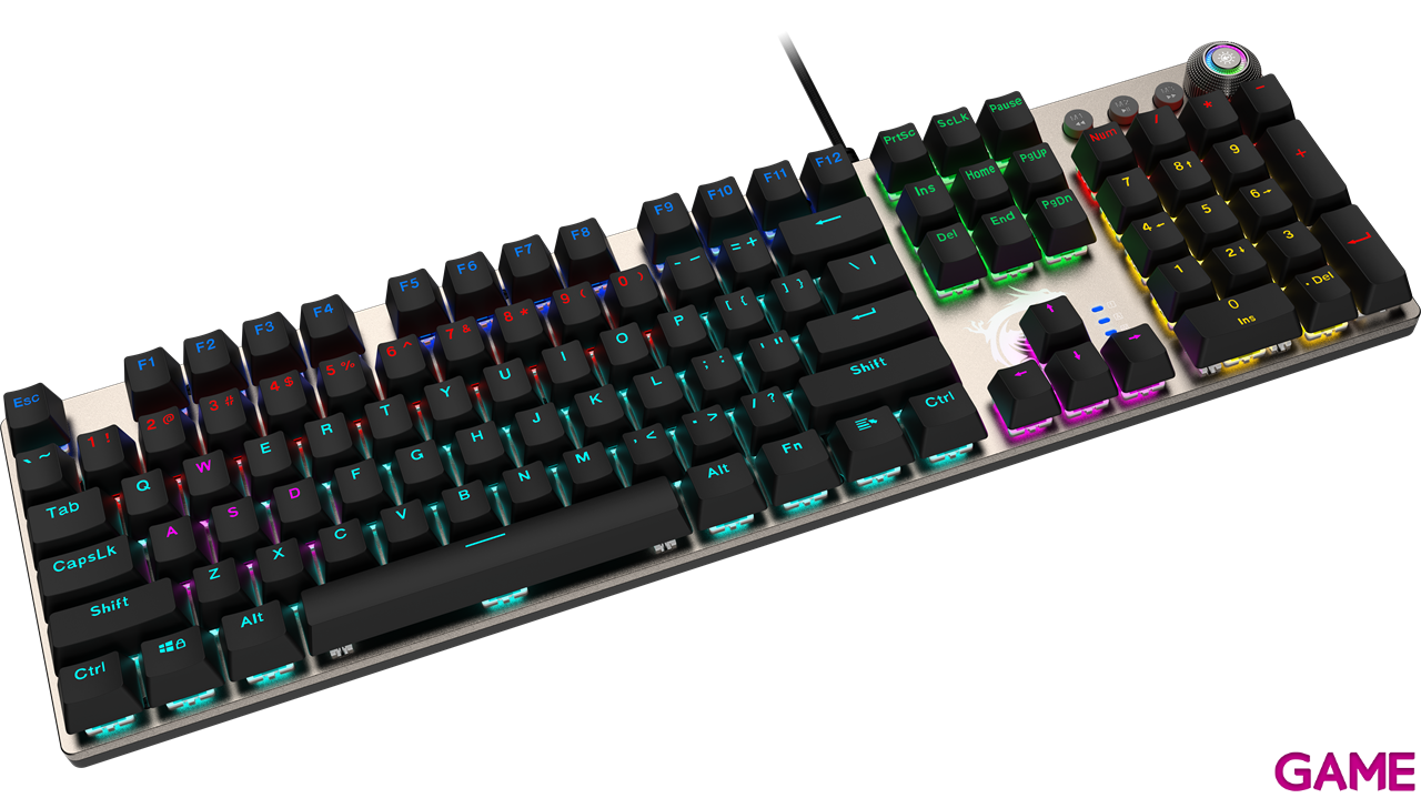 MSI Force GK310 Red Switches Spanish Layout - Teclado Gaming-2