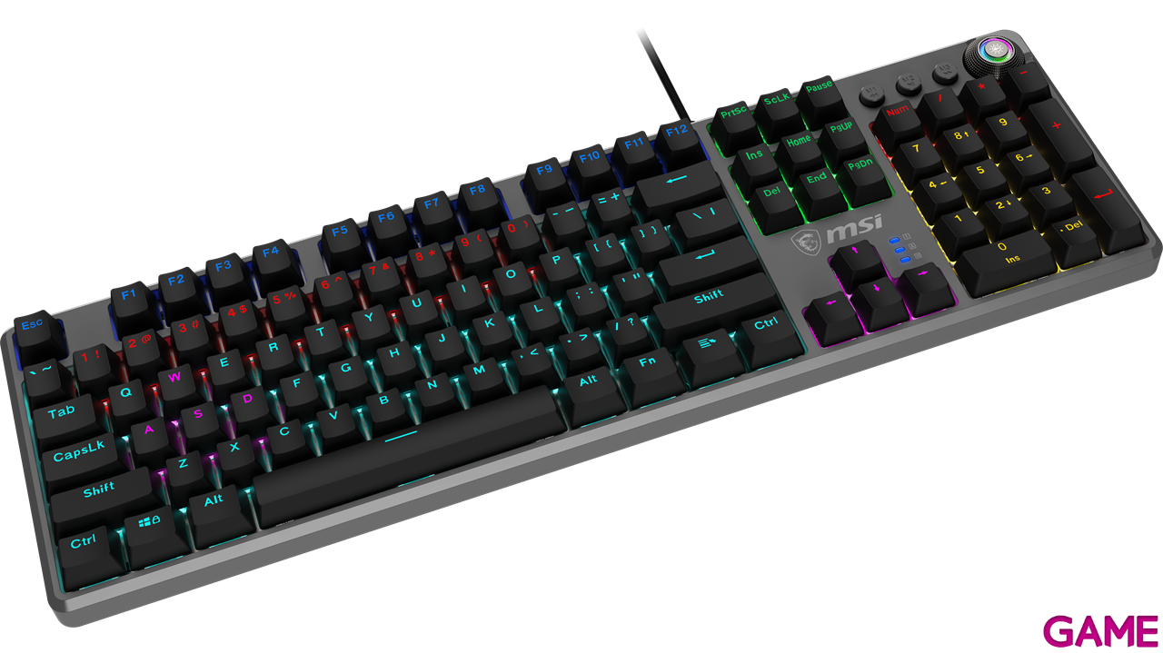 MSI Force GK310 Red Switches Spanish Layout - Teclado Gaming-4