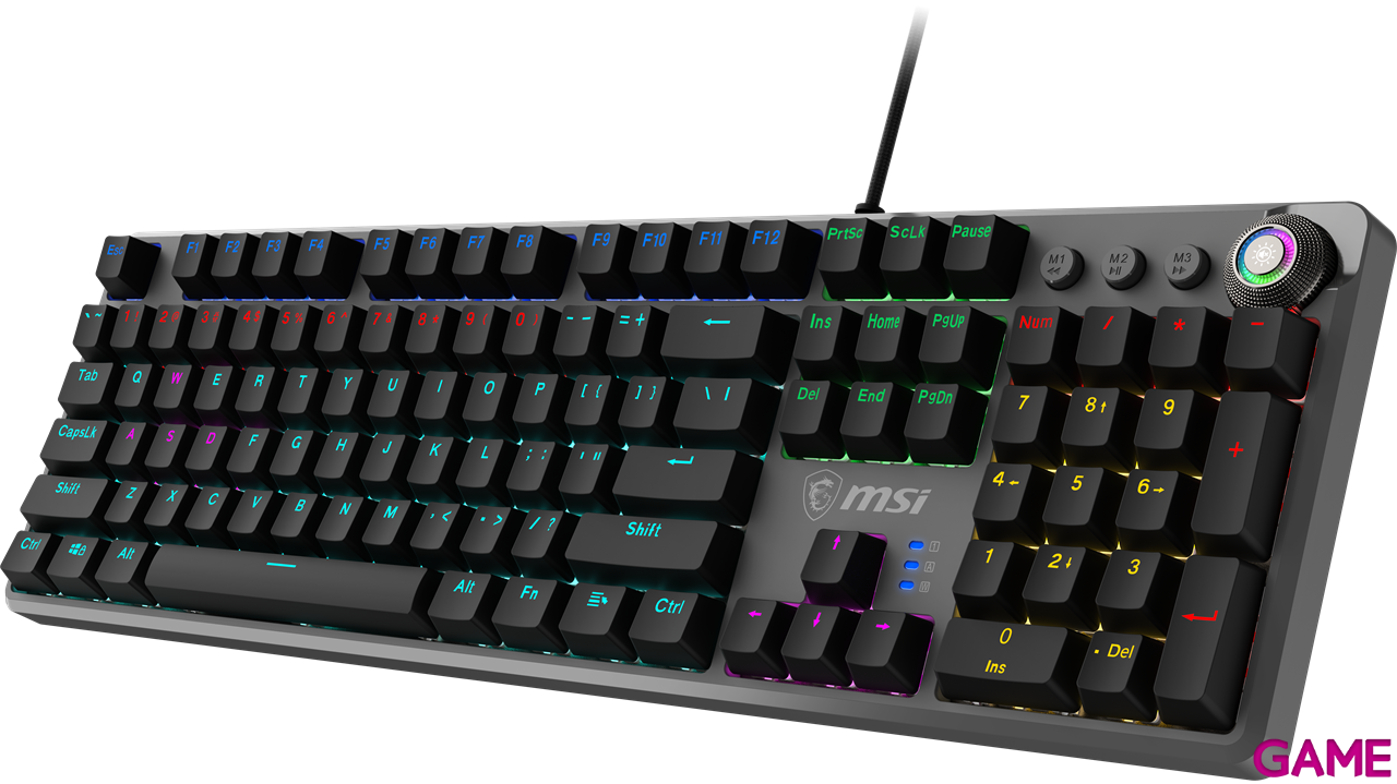 MSI Force GK310 Red Switches Spanish Layout - Teclado Gaming-5