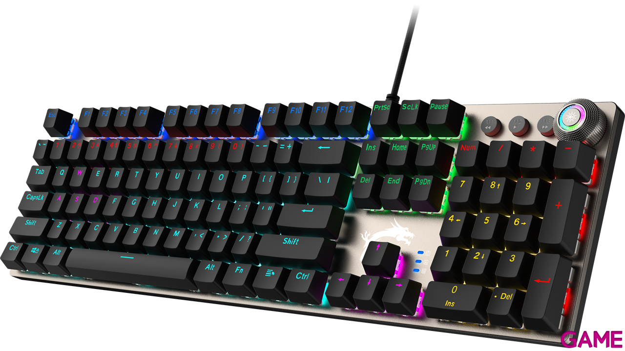 MSI Force GK310 Red Switches Spanish Layout - Teclado Gaming-6