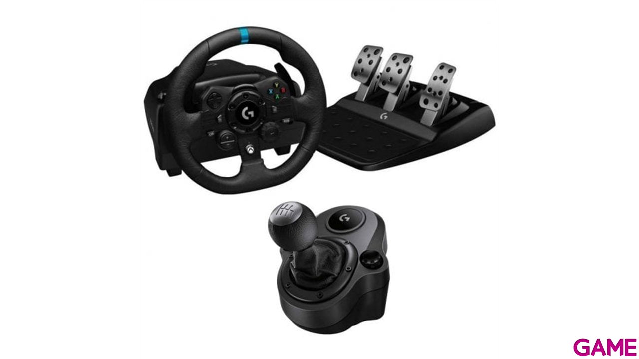 Logitech G923 Trueforce + Shifter  PC - PS5 - PS4 - PS3 - Licencia PlayStation - Volante-2