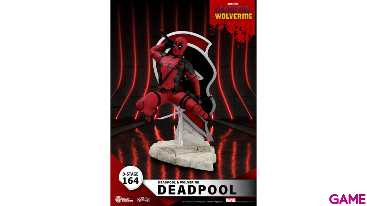 Figura Marvel Deadpool Diorama D-Stage de 16 cm-0