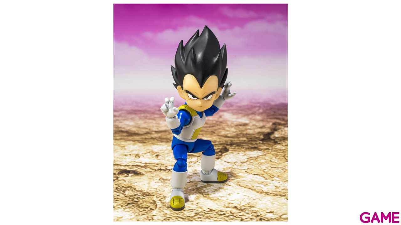 Figura Dragon Ball VEGETA  DAIMA de 7 cm-0