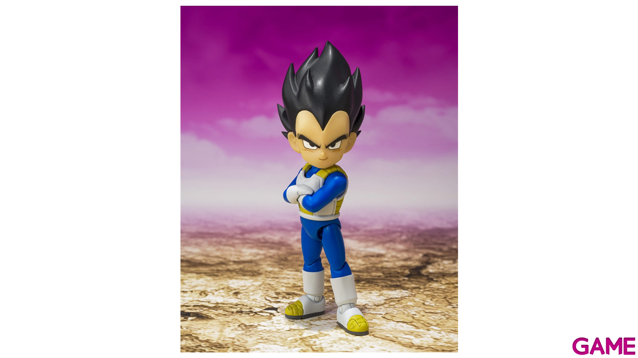 Figura Dragon Ball VEGETA  DAIMA de 7 cm-1