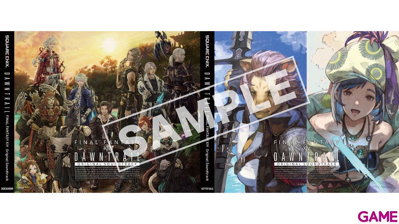 Banda Sonora Original FINAL FANTASY XIV: DAWNTRAIL en formato CD y Blu-ray-1