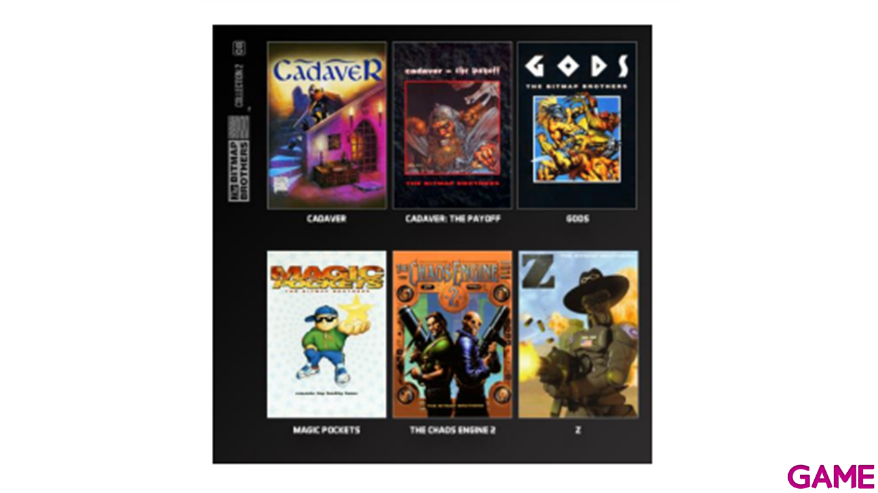 Cartucho Evercade Bitmap Brothers Collection 2-2