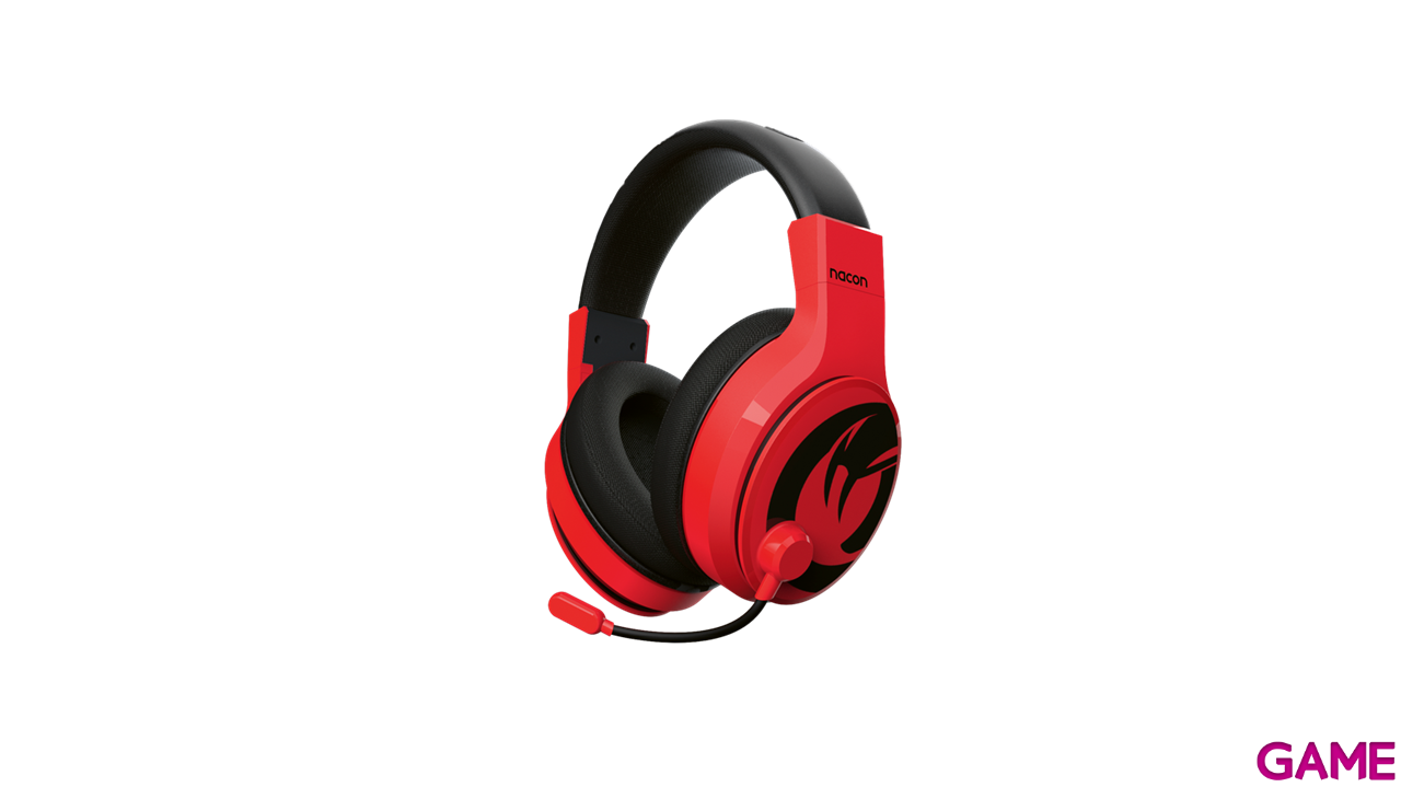 Nacon GH-120 Estereo Rojo PC - PS5 - PS4 - XBOX - Switch - Movil - Auriculares Gaming-3