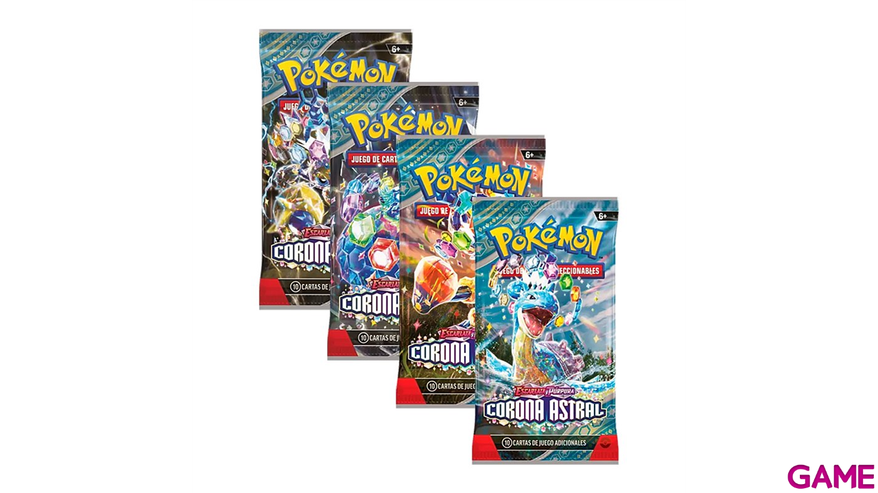 Sobre de cartas Pokemon Escarlata y Purpura Corona Astral (Castellano)-5