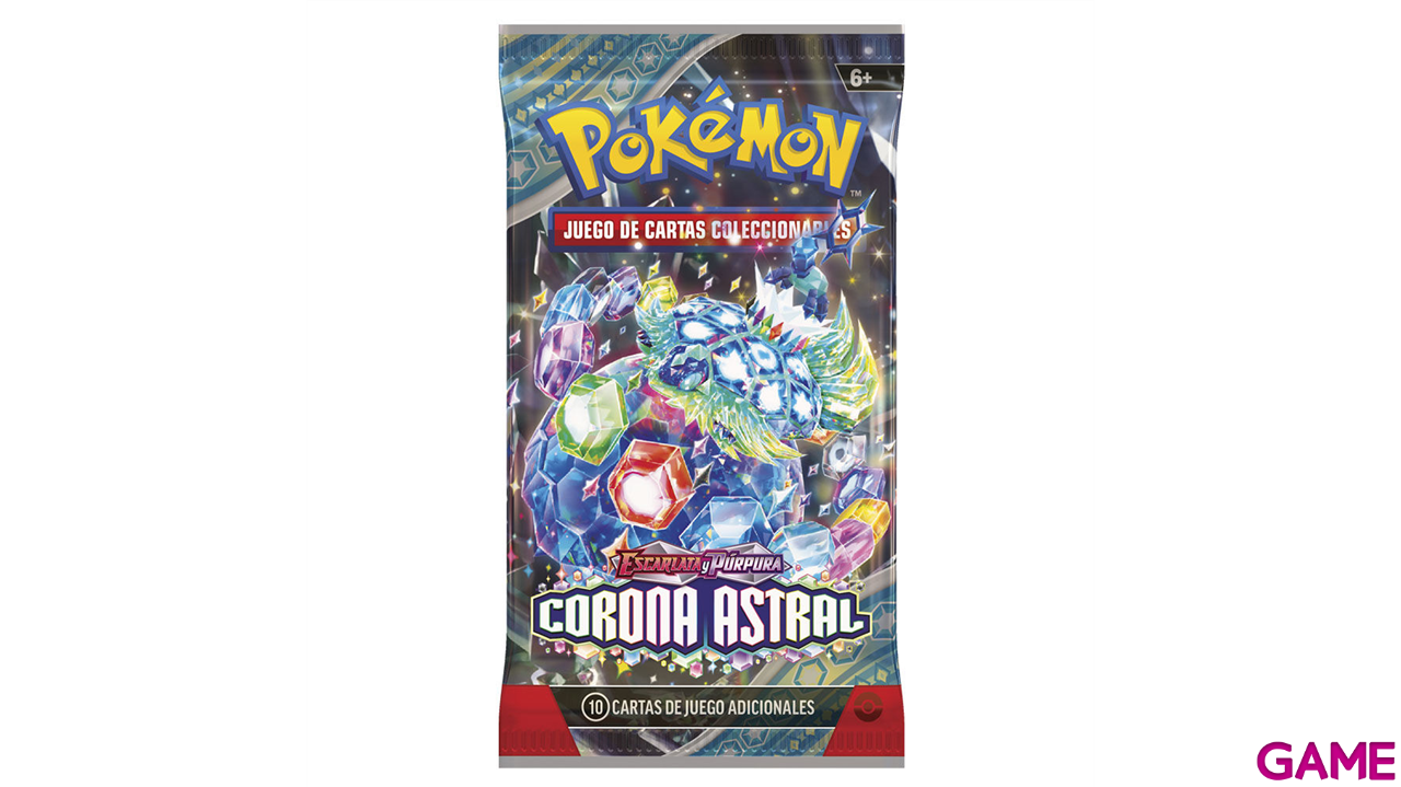 Sobre de cartas Pokemon Escarlata y Purpura Corona Astral (Castellano)-0