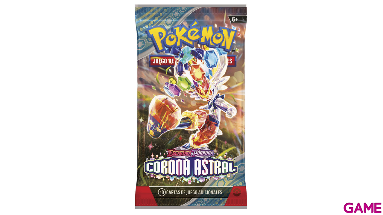 Sobre de cartas Pokemon Escarlata y Purpura Corona Astral (Castellano)-3