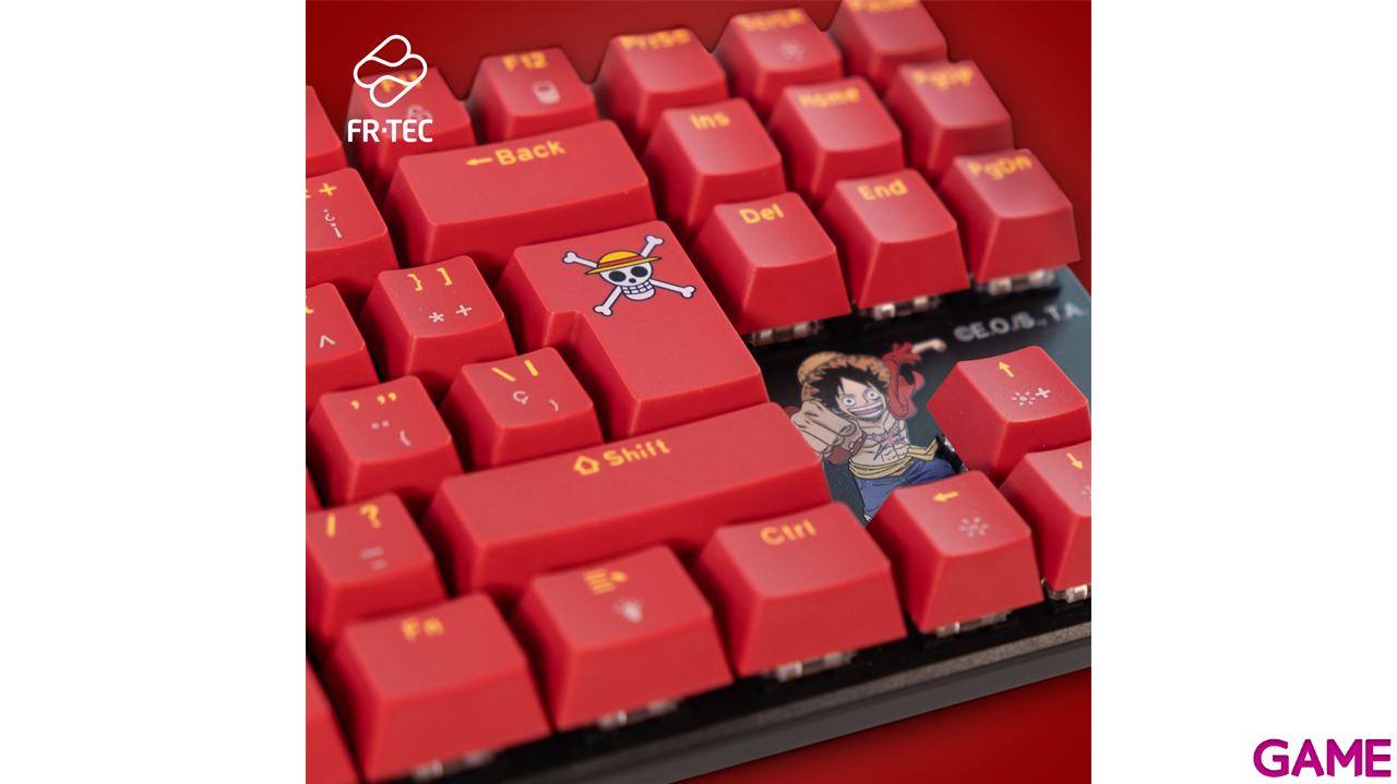 Teclado mecanico con cable One Piece Luffy-1