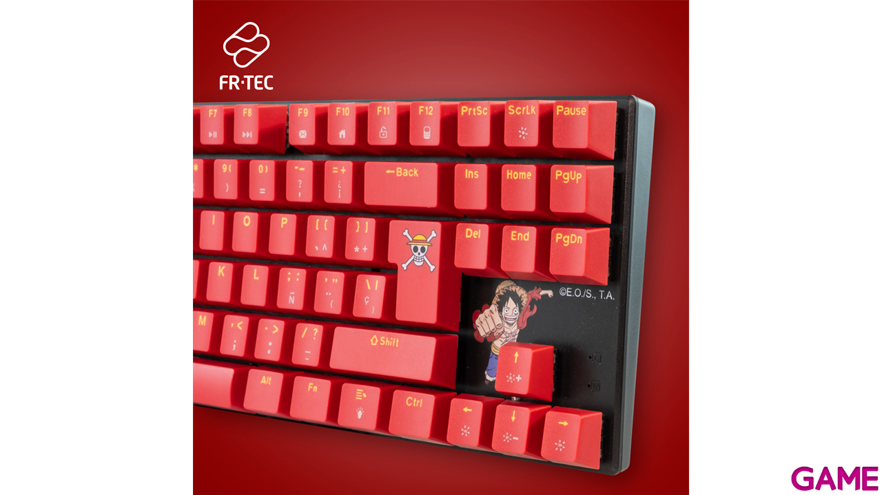 Teclado mecanico con cable One Piece Luffy-3
