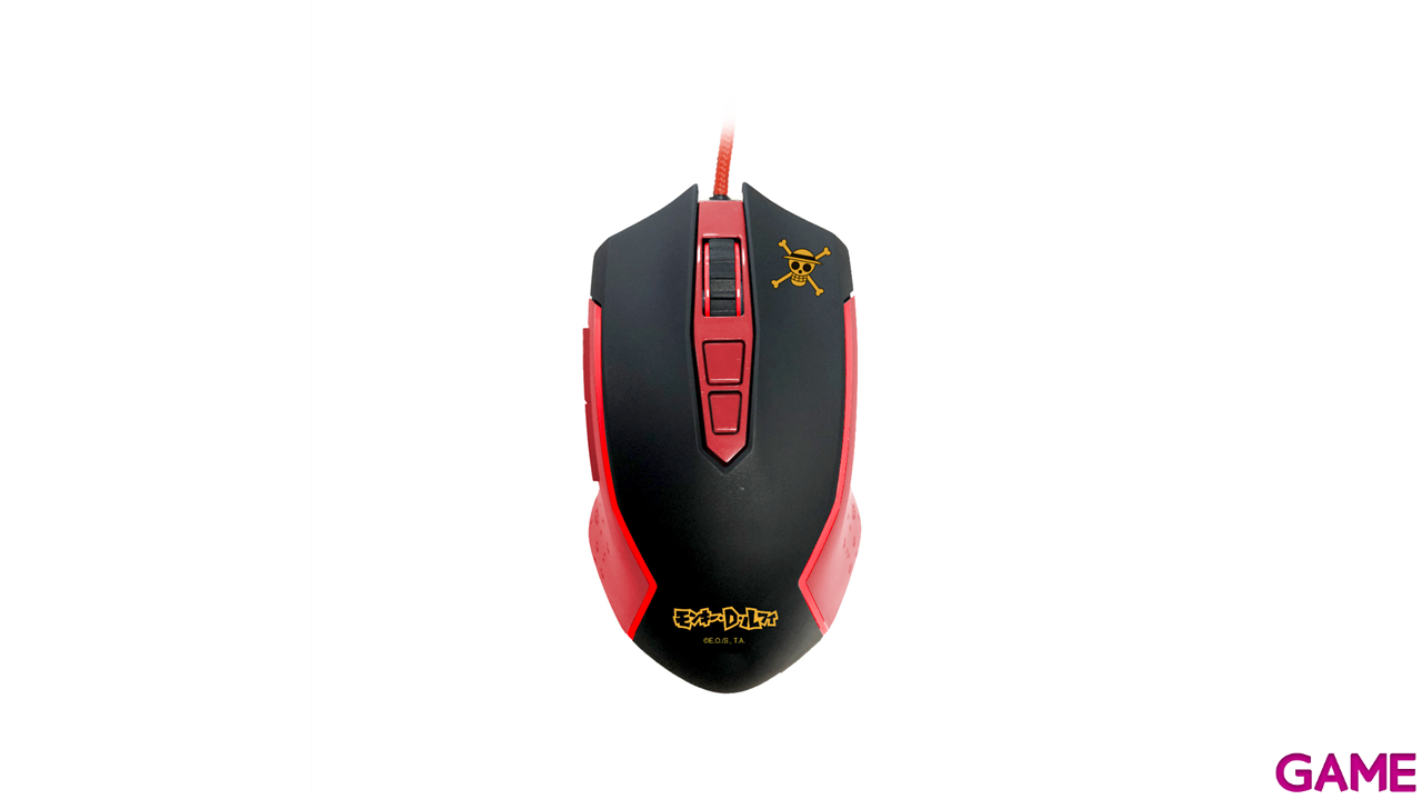 Ratón con cable One Piece Luffy-3