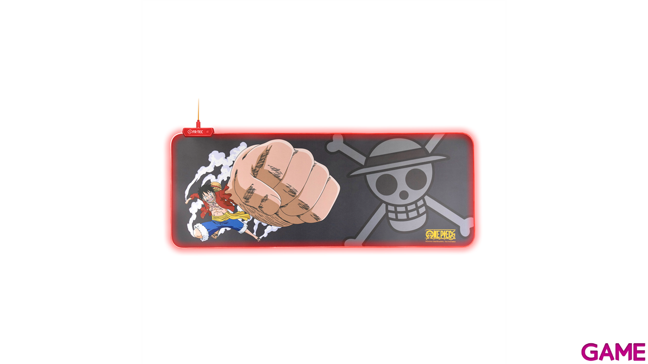 Alfombrilla XL con iluminacion One Piece Luffy-0
