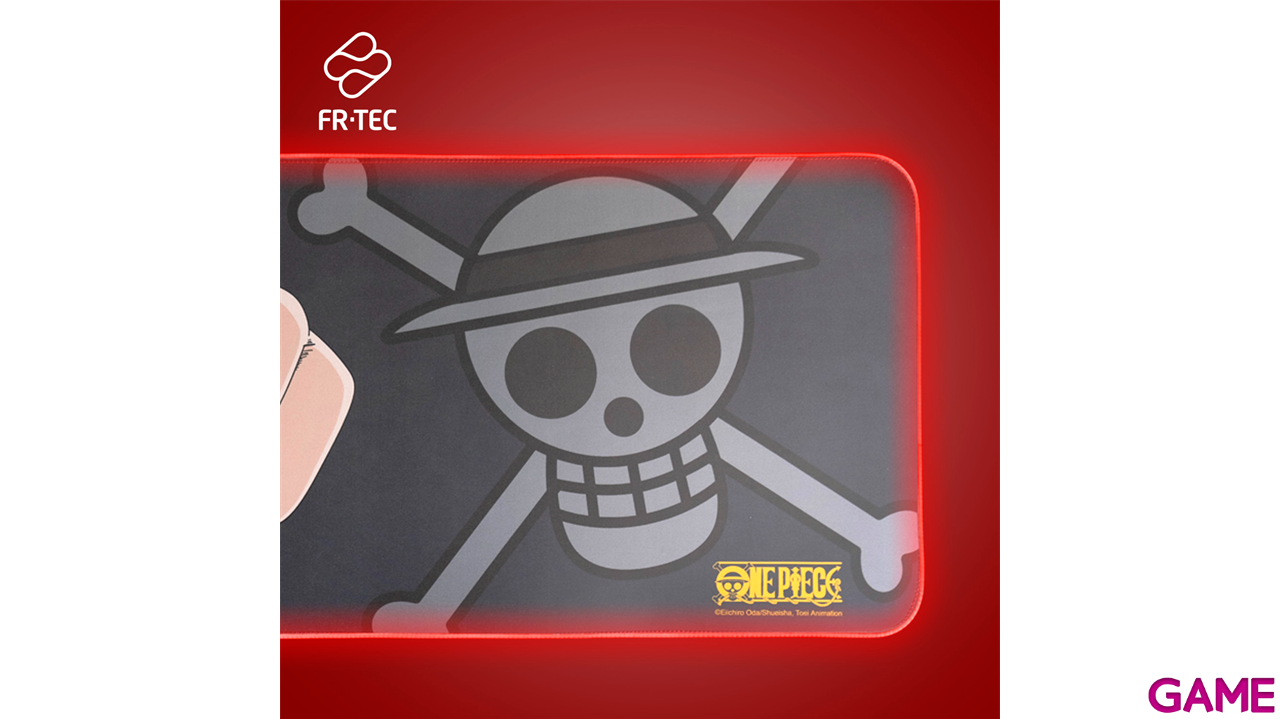 Alfombrilla XL con iluminacion One Piece Luffy-2