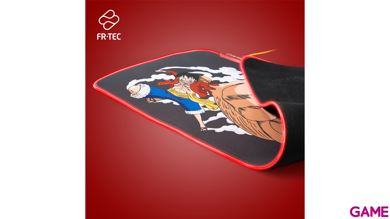 Alfombrilla XL con iluminacion One Piece Luffy-3