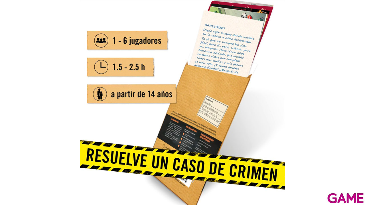 Juego de mesa escape room Bailando sobre la cuerda Floja - Caso 4-4