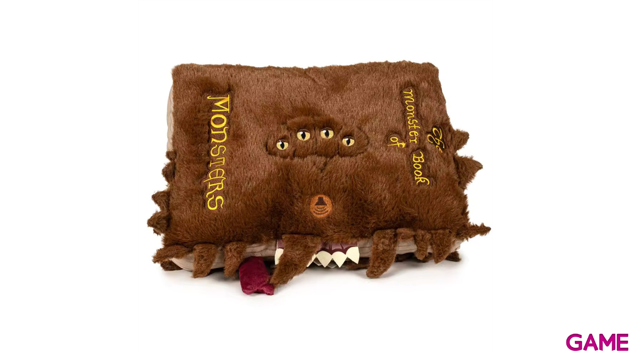 Peluche con sonido Harry Potter The Monster Book of Monsters de 32 cm-1