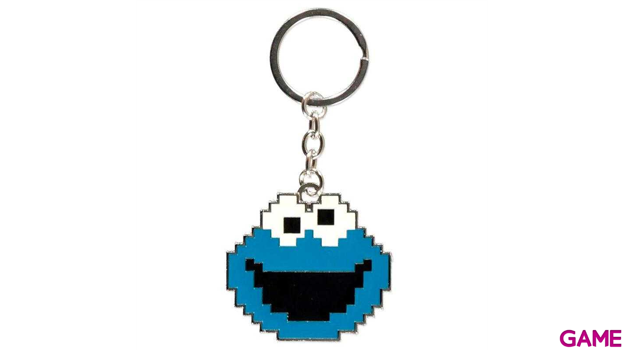 Llavero metalico Sesame Street - Cookie Monster-1