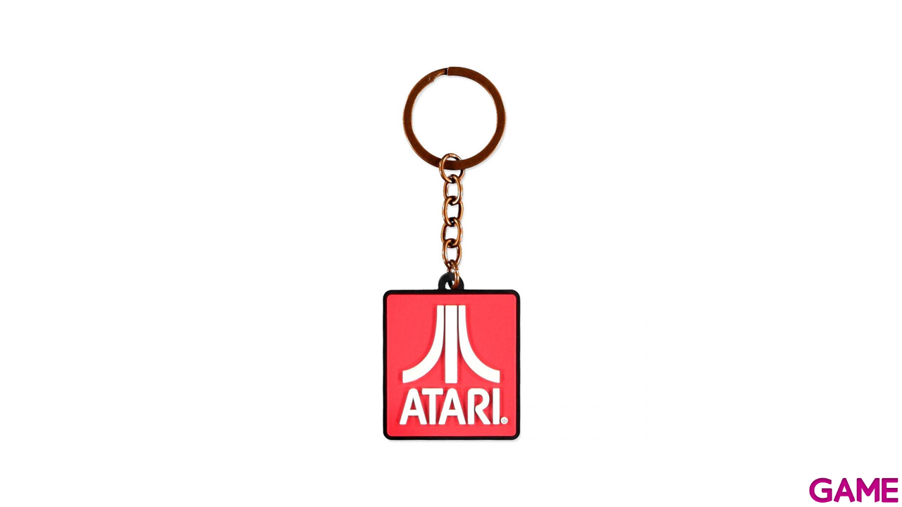 Llavero de goma Logo Atari-1
