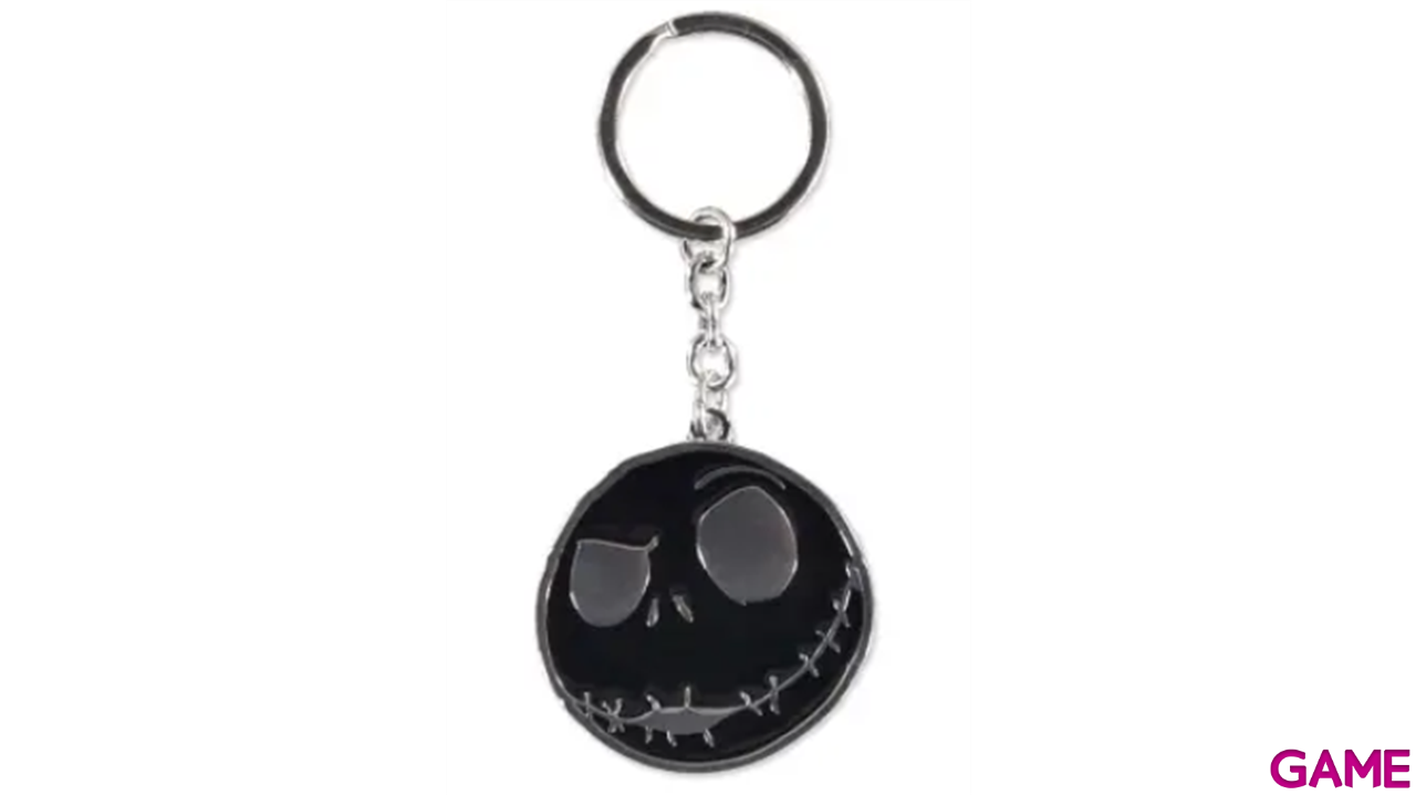 Llavero metalico Disney Pesadilla antes de Navidad Cara de Jack-0