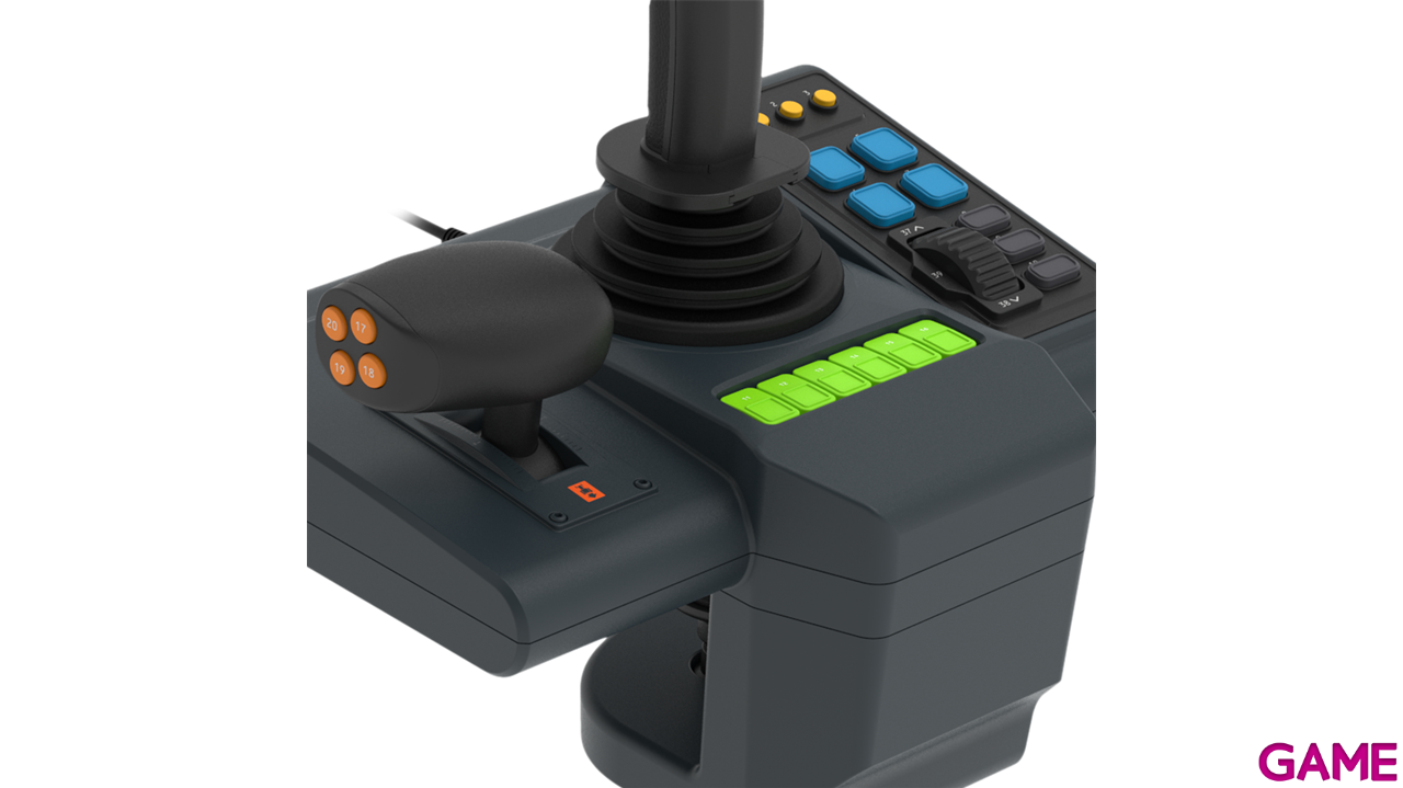 Volante + Joystick Hori Farming Control System-13