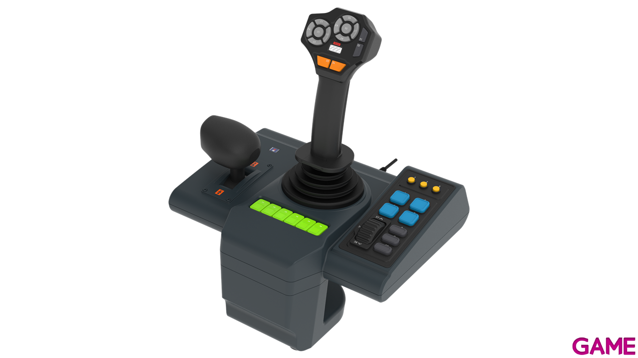 Volante + Joystick Hori Farming Control System-3