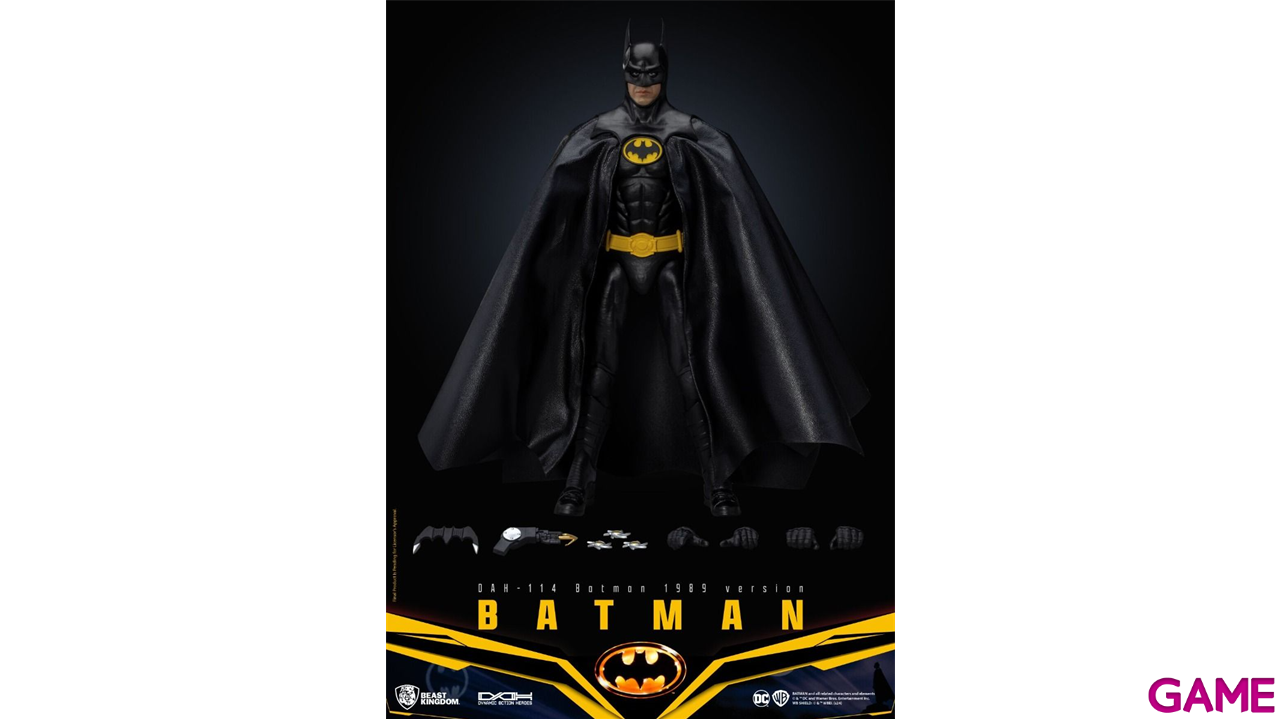 Figura DC Comics Batman 1989 de 21 cm-4