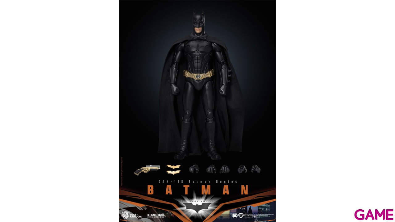 Figura DC Comics Batman Begins de 21 cm-2