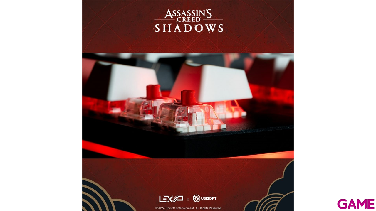Teclado Lexip Assassin´s Creed Shadows-5