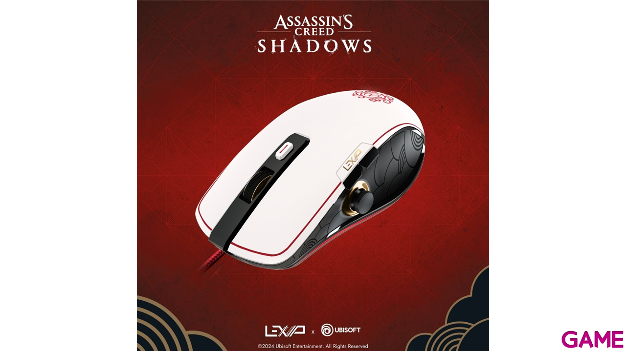Ratón Lexip Assassin´s Creed Shadows-5
