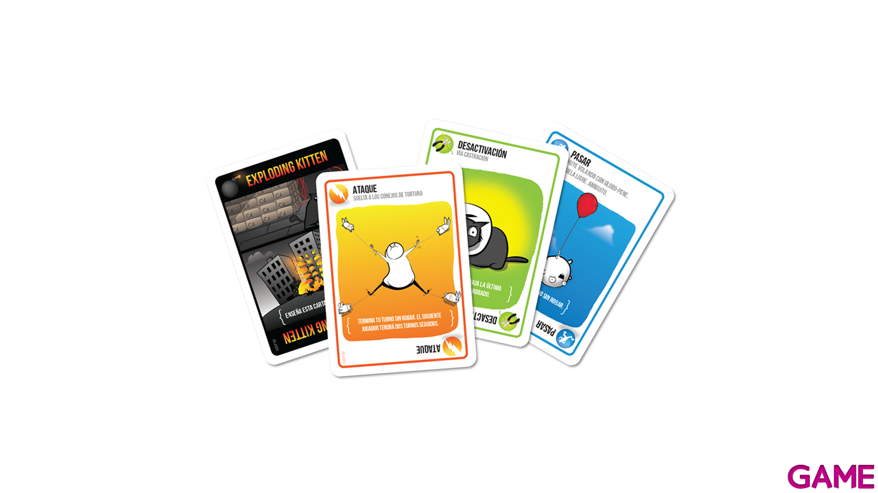 Juego de mesa Exploding Kittens Edicion NSFW-1