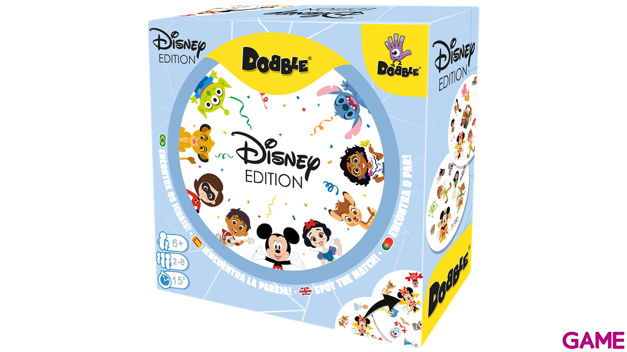 Juego de mesa Dobble Disney Edition-0