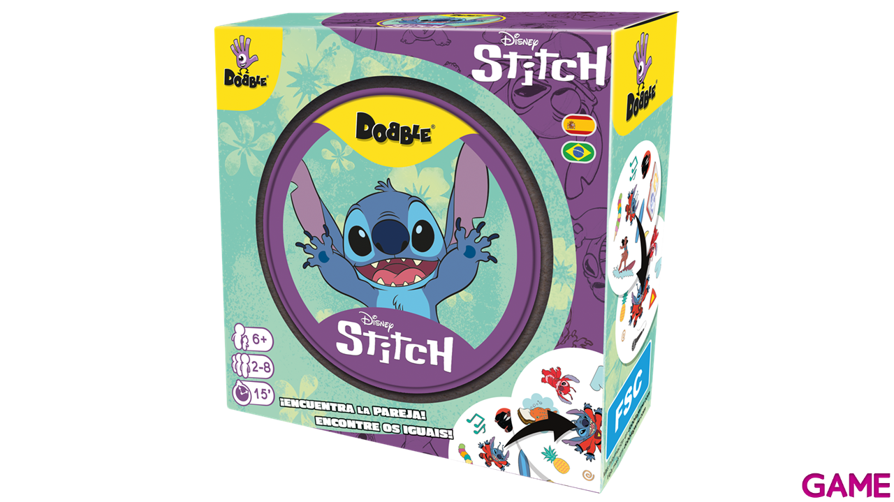 Juego de mesa Dobble Lilo y Stitch-0