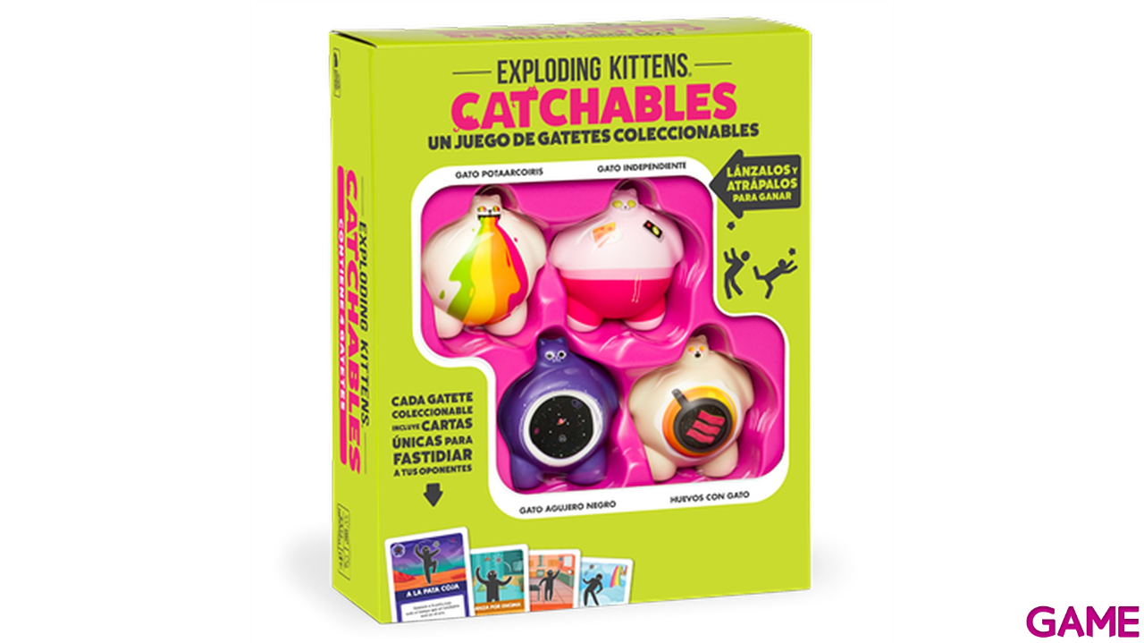 Juego de mesa Exploding Kittens: Catchables-0