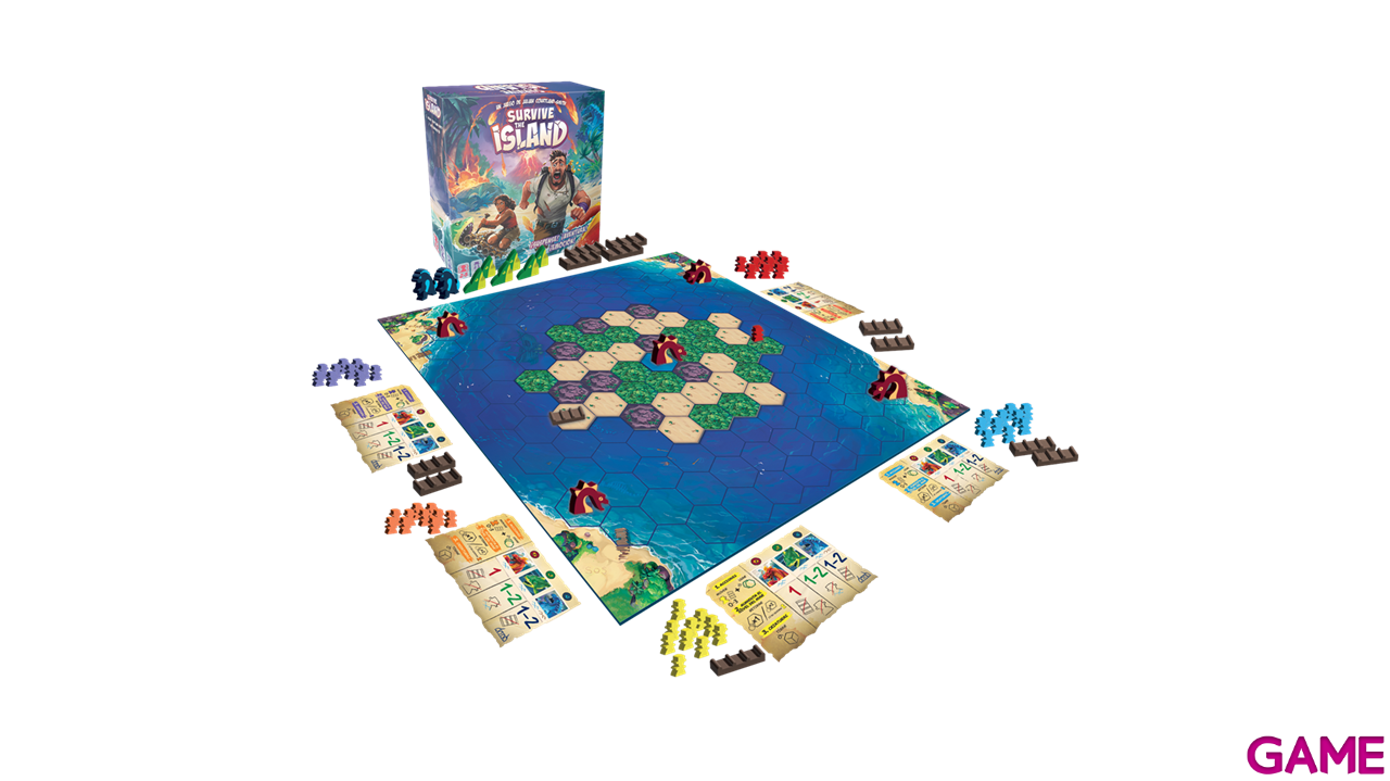 Juego de mesa Survive The Island-2