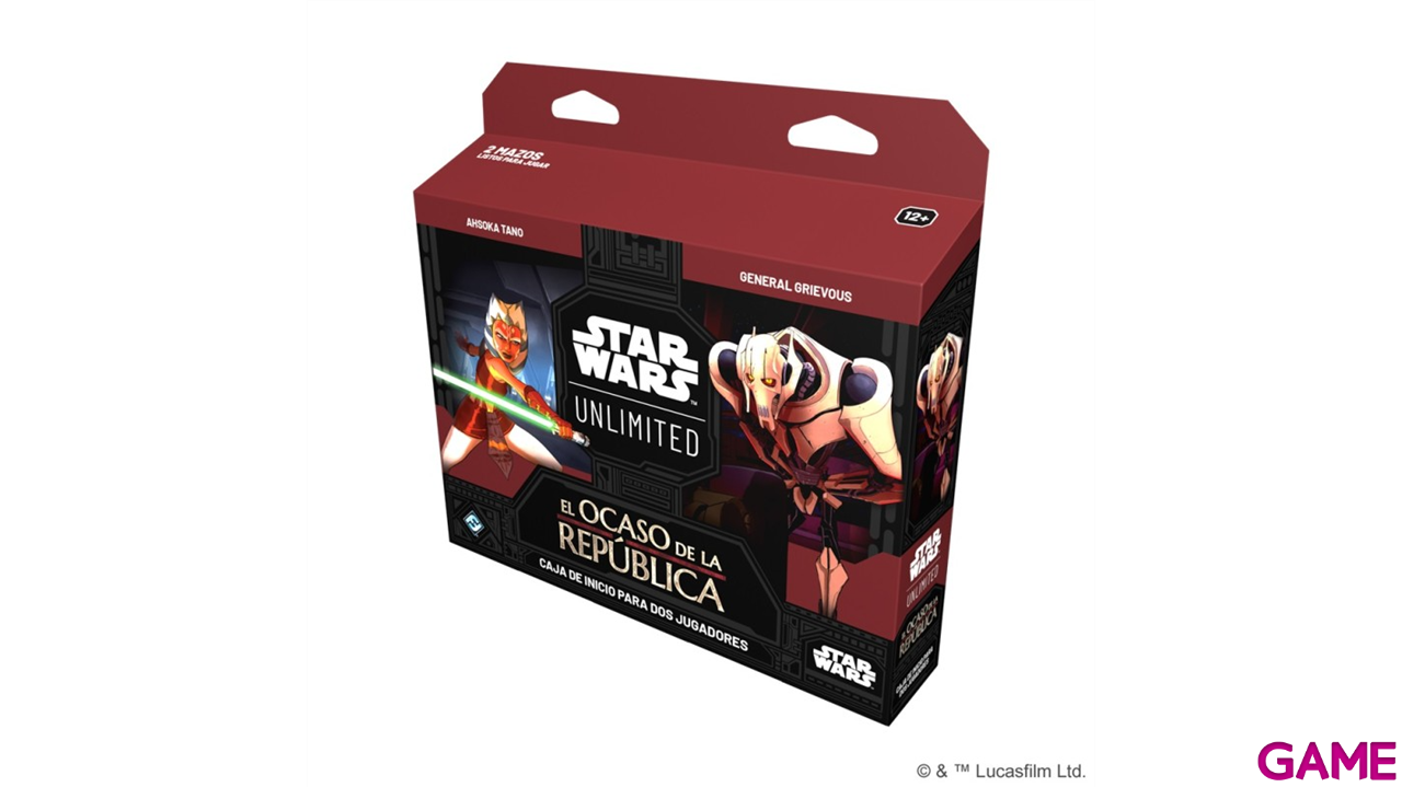 Pack de inicio  Star Wars Unlimited El ocaso de la República-2