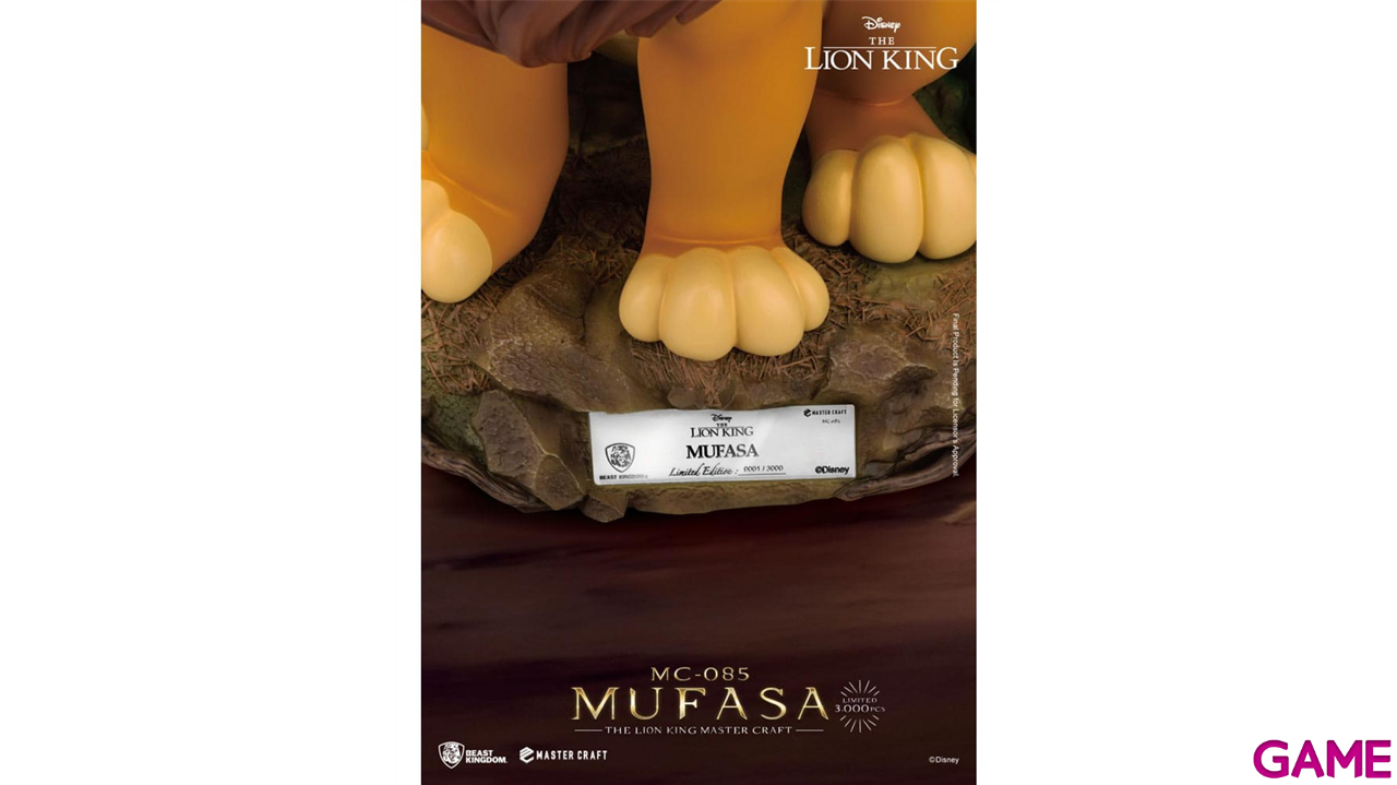 Figura de poliresina Edición limitada Disney Simba de la película El Rey León 36 cm.-3