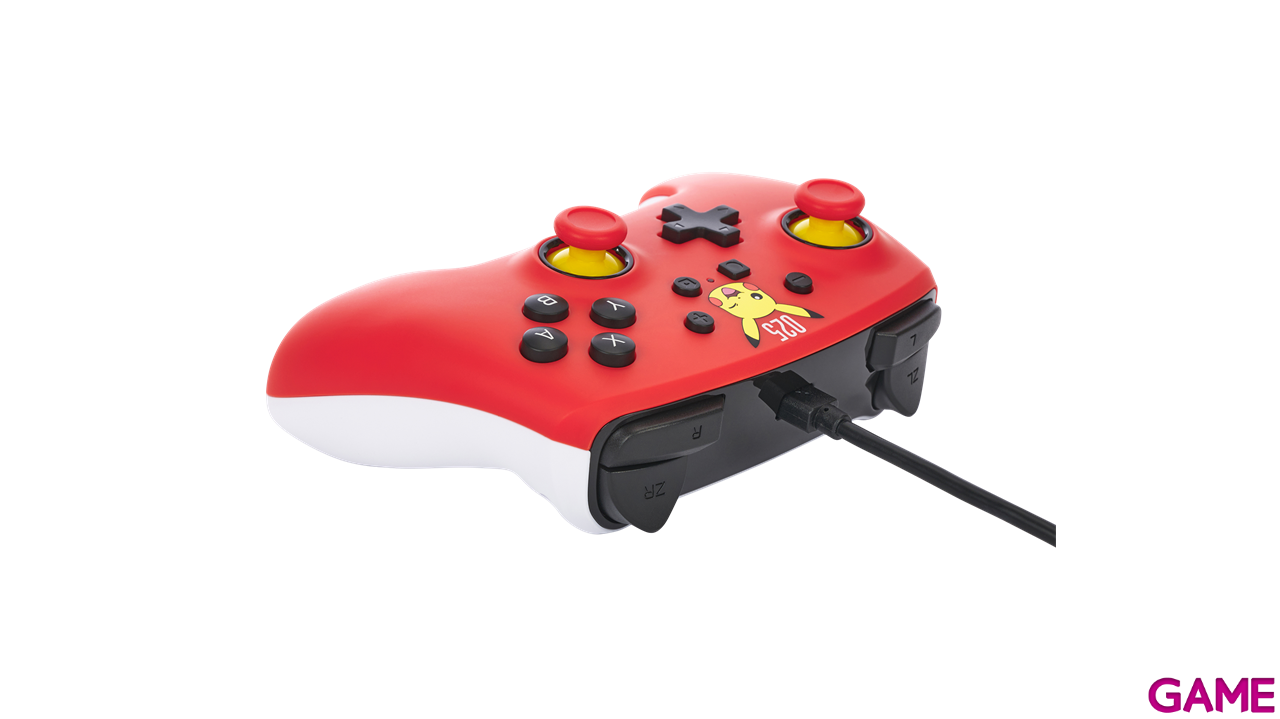 Controller con Cable PowerA Laughing Pikachu -Licencia oficial--14
