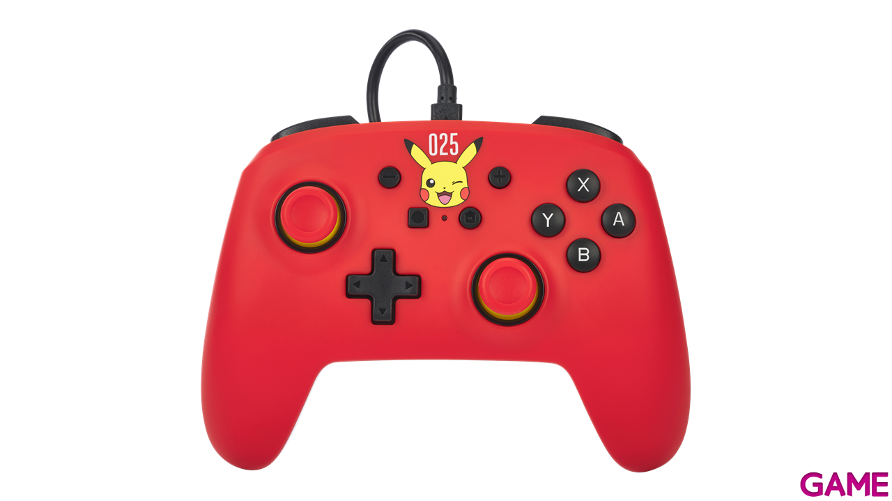 Controller con Cable PowerA Laughing Pikachu -Licencia oficial--15