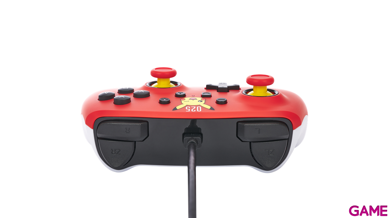 Controller con Cable PowerA Laughing Pikachu -Licencia oficial--7