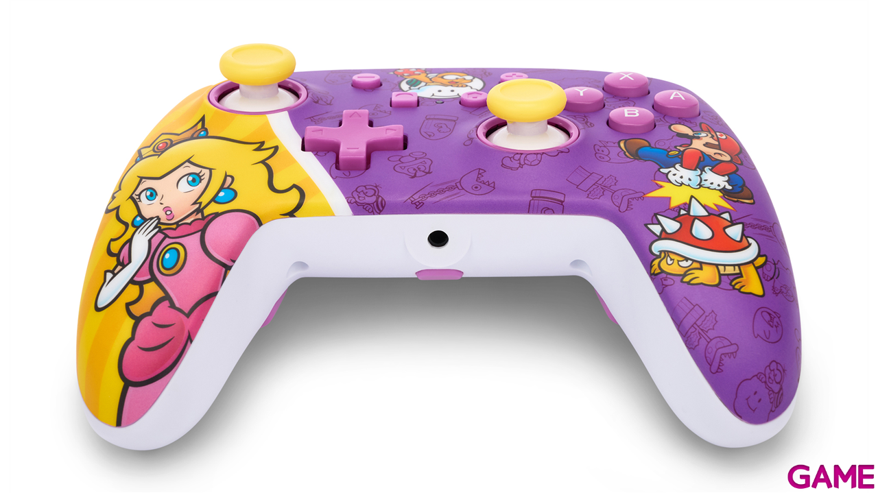 Controller con Cable PowerA Princess Peach -Licencia oficial--11