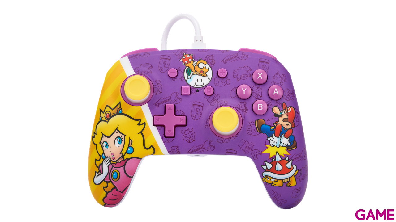 Controller con Cable PowerA Princess Peach -Licencia oficial--13