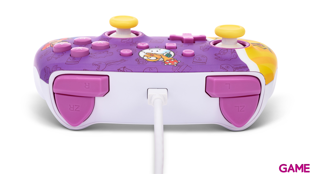 Controller con Cable PowerA Princess Peach -Licencia oficial--4