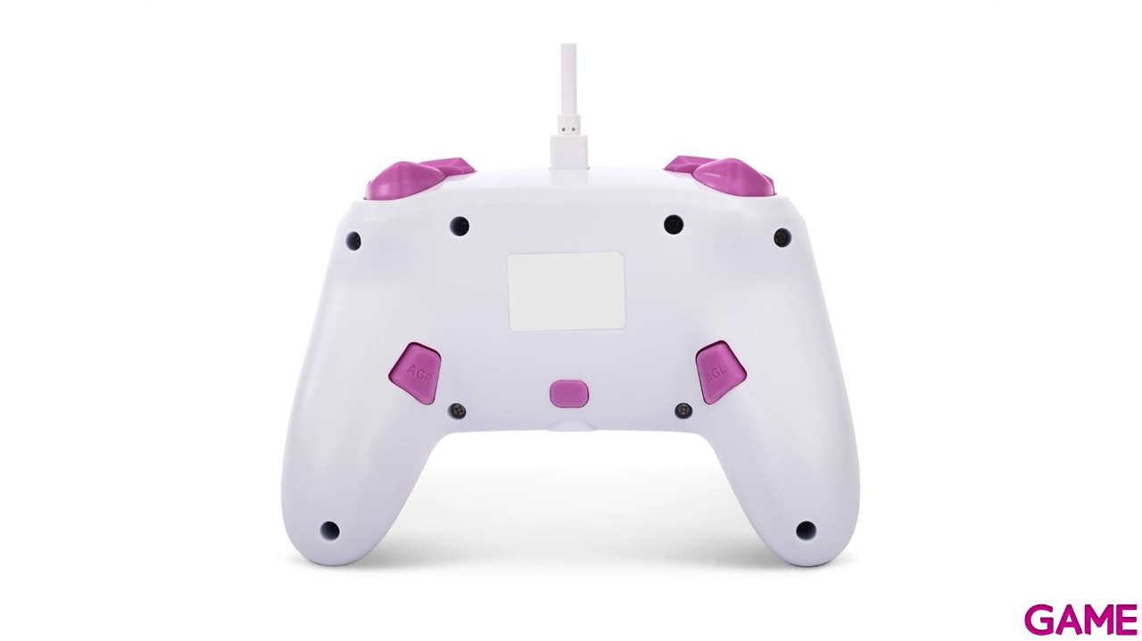 Controller con Cable PowerA Princess Peach -Licencia oficial--0