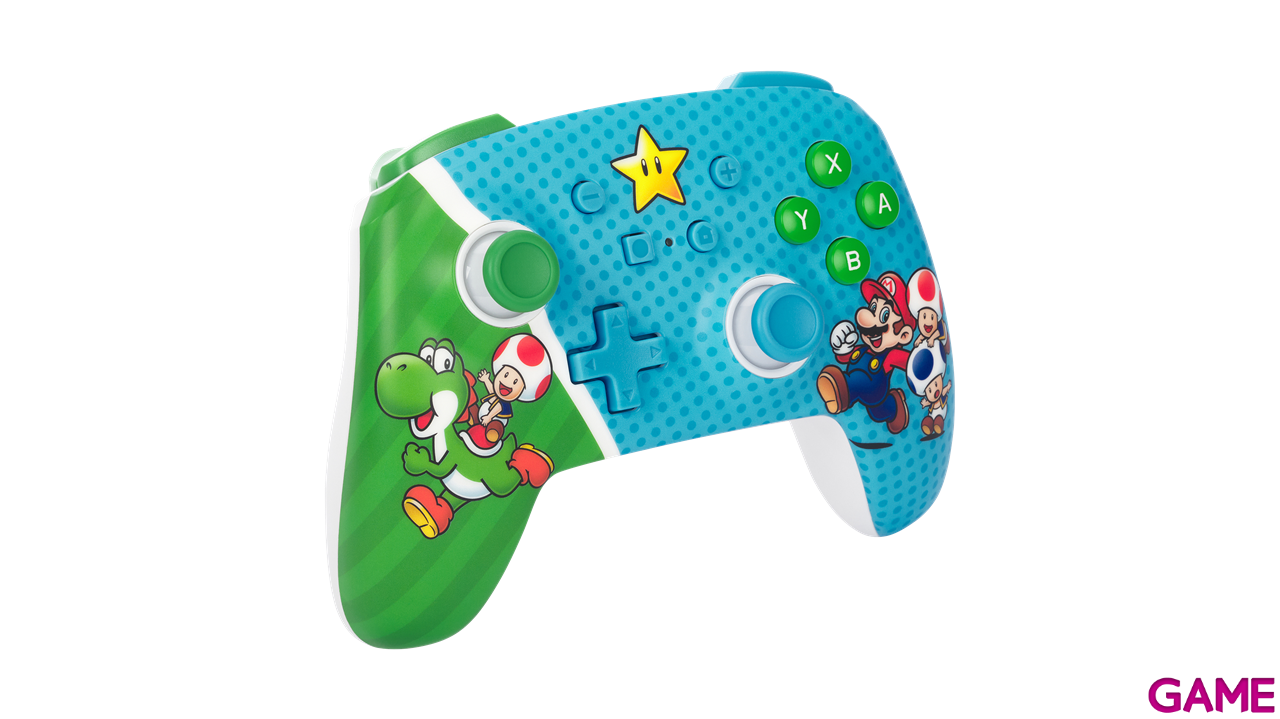 Controller Bluetooth PowerA Mario Superstar Friends -Licencia oficial--10