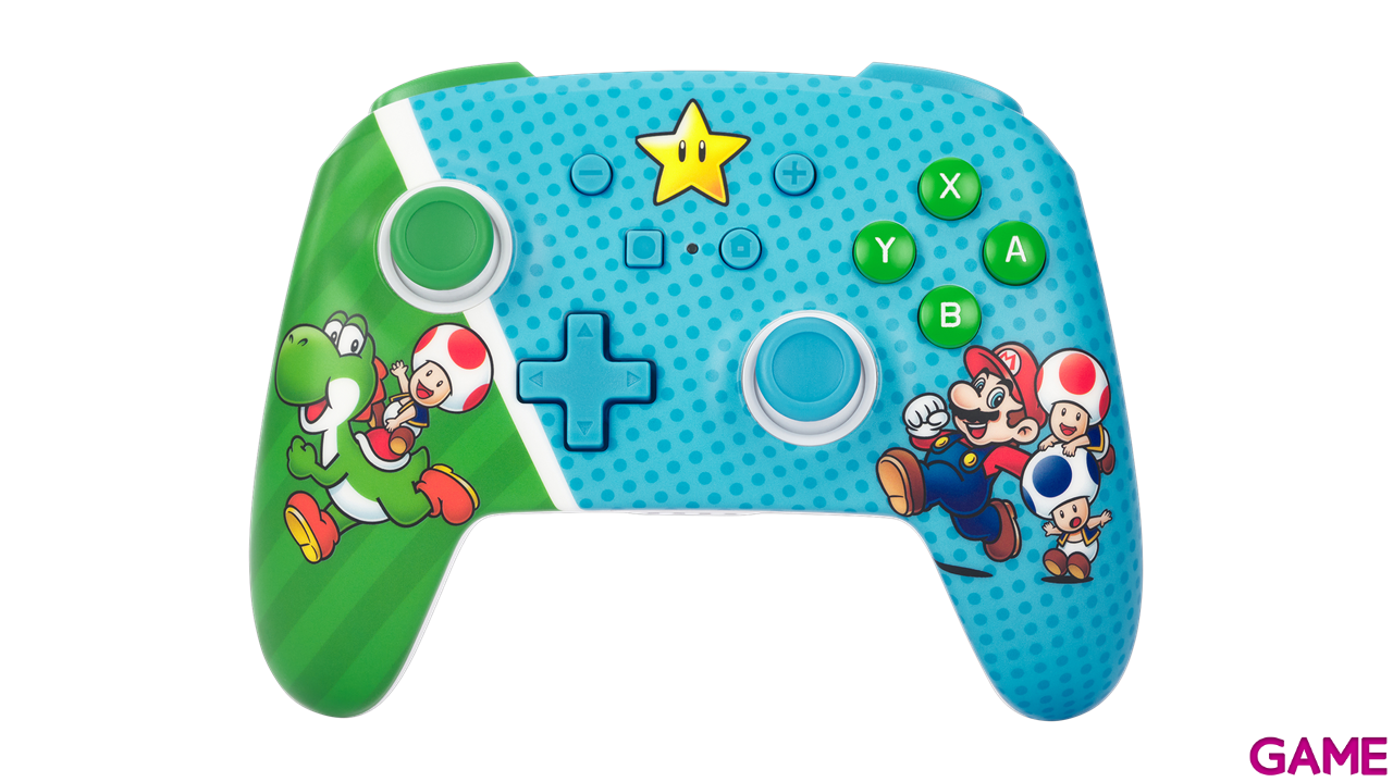 Controller Bluetooth PowerA Mario Superstar Friends -Licencia oficial--12