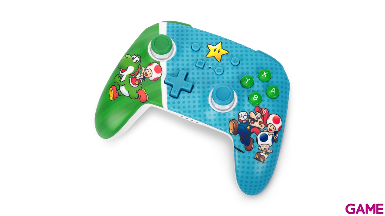 Controller Bluetooth PowerA Mario Superstar Friends -Licencia oficial--14