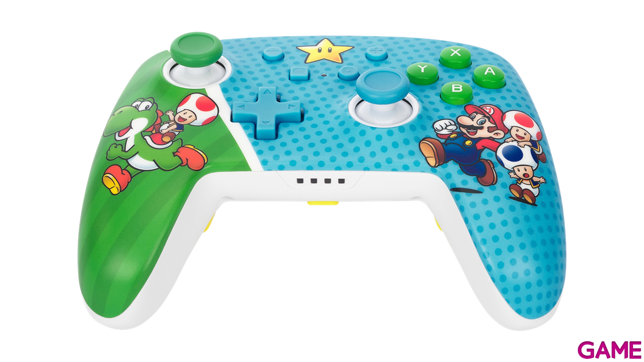 Controller Bluetooth PowerA Mario Superstar Friends -Licencia oficial--6