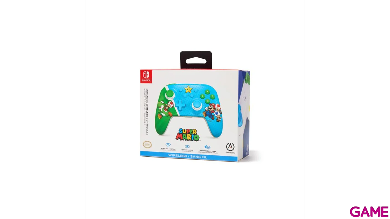 Controller Bluetooth PowerA Mario Superstar Friends -Licencia oficial--2